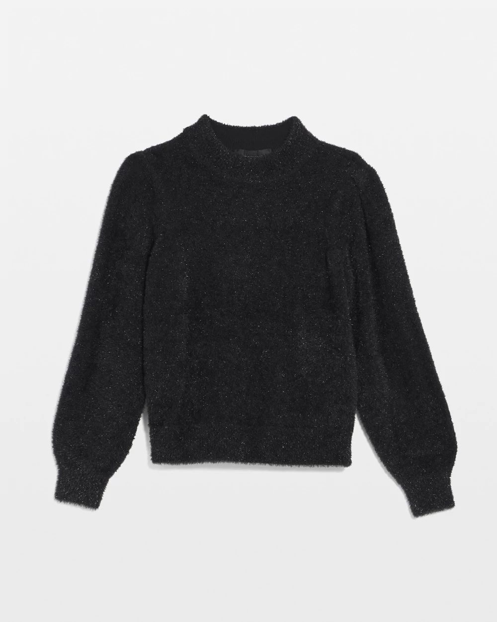 Tinsel Trim Sweater | White House Black Market Tinsel Trim Sweater | White House Black Market